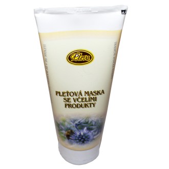 Mascarilla facial con productos apícolas Pleva